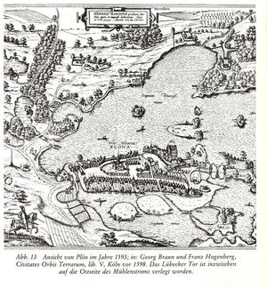Stich von Plön um 1593
