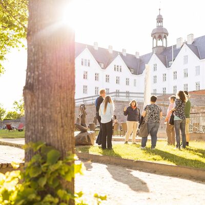 Stadtf&uuml;hrung am Schloss